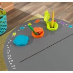 Masa de scris si desenat cu doua scaunele  Chalkboard Art Table Kidkraft OnlyToys